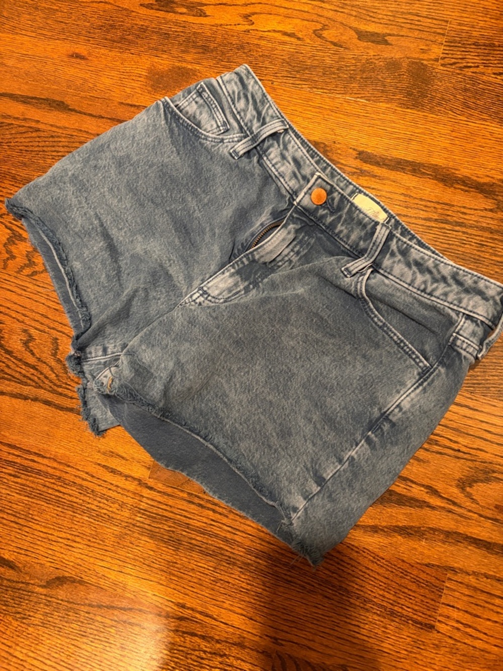 Universal Thread Blue Denim High-Rise Jean Shorts